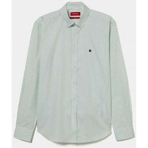 Textil Homem Camisas mangas comprida Lion Of Porches LP004559-605-4-3 Verde