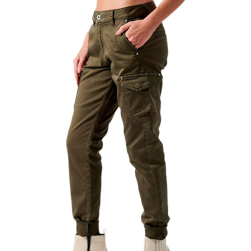 Textil Mulher Calças Jeans Kaporal  Verde