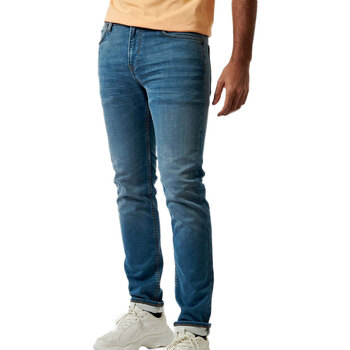 Textil Homem Calças Jeans Wide Kaporal  Azul