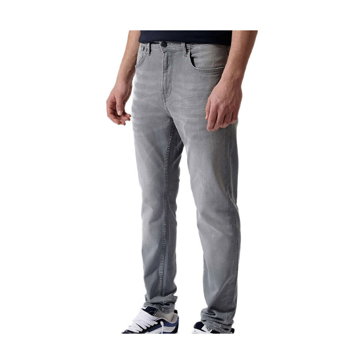 Textil Homem Calças Jeans Kaporal  Cinza