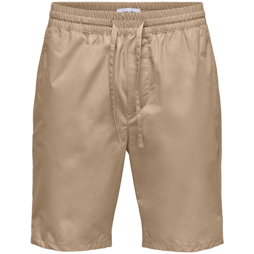 Textil Homem Shorts / Bermudas Primavera / Verão   Bege