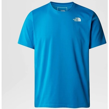 Textil Homem T-shirts e Pólos Ghyè_ Bnhgg Ss Croppedn NF0A882YRI31 Azul