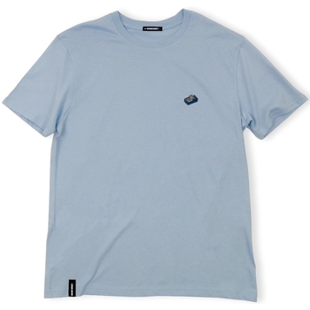 Textil Homem T-shirts e Pólos Organic Monkey T-Shirt Survival Kit - Blue Macarron Azul