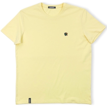 Textil Homem T-shirts e Pólos Organic Monkey T-Shirt The Great Cubini - Yellow Mango Amarelo
