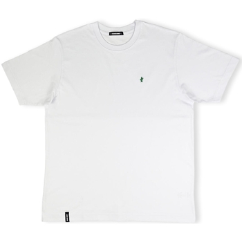 Textil Homem T-shirts e Pólos Organic Monkey T-Shirt Spikey Lee - White Branco
