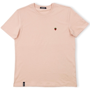 Textil Homem T-shirts e Pólos Organic Monkey T-Shirt Strawberry - Salmon Rosa