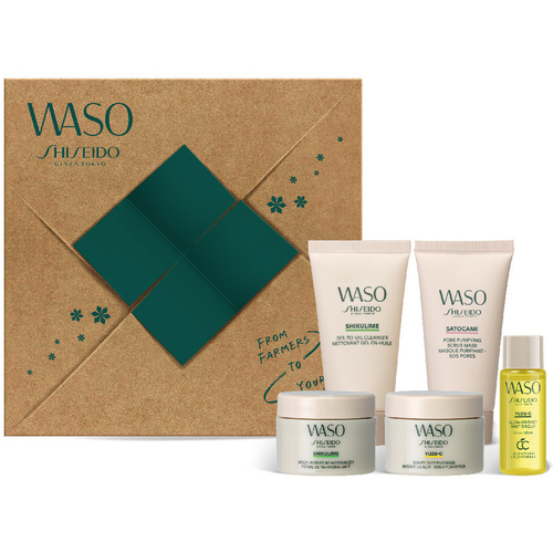 beleza Mulher Hidratação e nutrição Shiseido Set My Waso Essentials 5 piezas Set My Waso Essentials 5 piezas