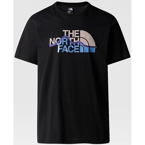 Textil Homem T-shirts e Pólos The North Face NF0A87NTJK31 Preto