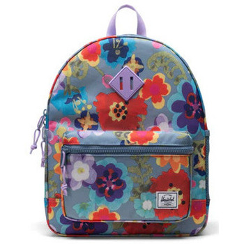 Malas Criança Mochila Herschel Whaler Mesh Kids Cap Legion Backpack  Paper Flowers Faded Denim Multicolor