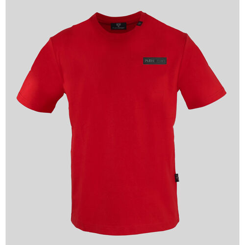 Textil Homem T-Shirt mangas curtas Capas de Almofada - tips414 Vermelho