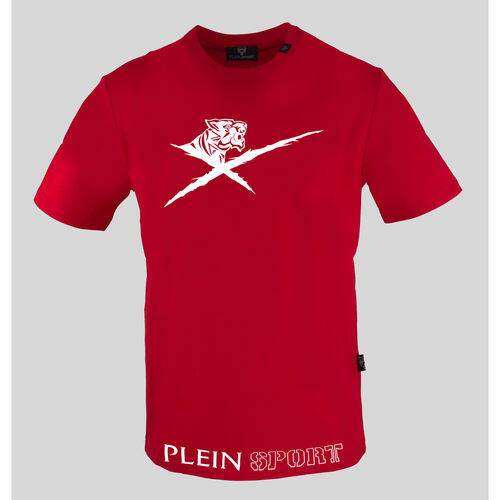 Textil Homem T-Shirt mangas curtas Marca em destaque - tips413 Vermelho