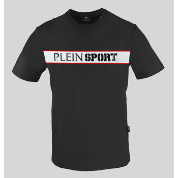 Textil Homem T-Shirt mangas curtas Philipp Plein Sport - tips405 Preto