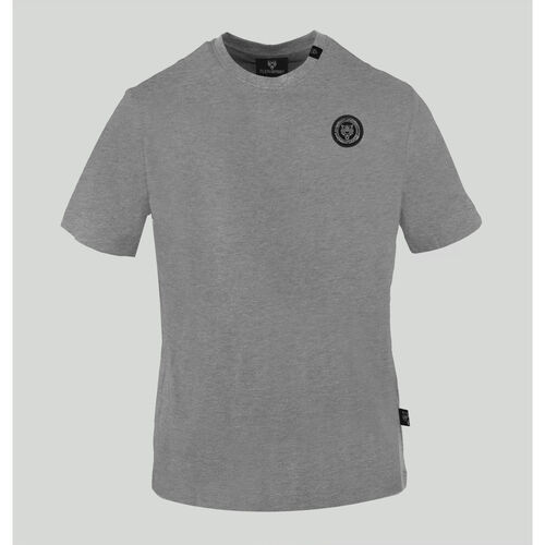 Textil Homem T-Shirt mangas curtas Philipp Plein Sport tips40494 grey Cinza