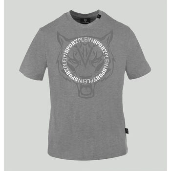 Textil Homem T-Shirt mangas curtas Castiçais e Porta-Velasort - tips402 Cinza