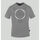 Textil Homem T-Shirt mangas curtas Philipp Plein Sport - tips402 Cinza