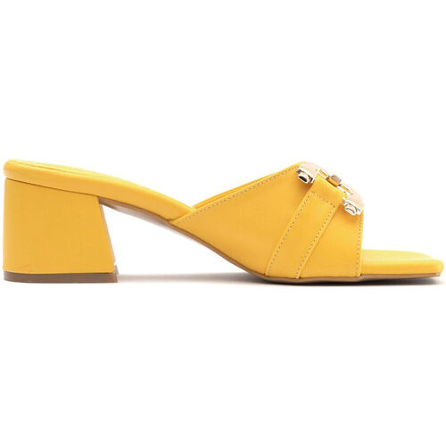 Sapatos Mulher Sandálias Fashion Attitude - fame23_ss3y0611 Amarelo