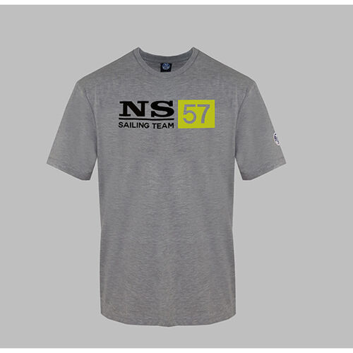 Textil Homem T-shirt avec imprimé et surpiqûres Noir délavé North Sails - 9024050 Cinza