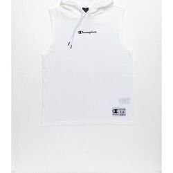Textil Homem T-shirt mangas compridas Champion - 218772 Branco