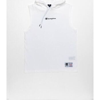 Textil Homem T-shirt mangas compridas Champion - 218772 Branco