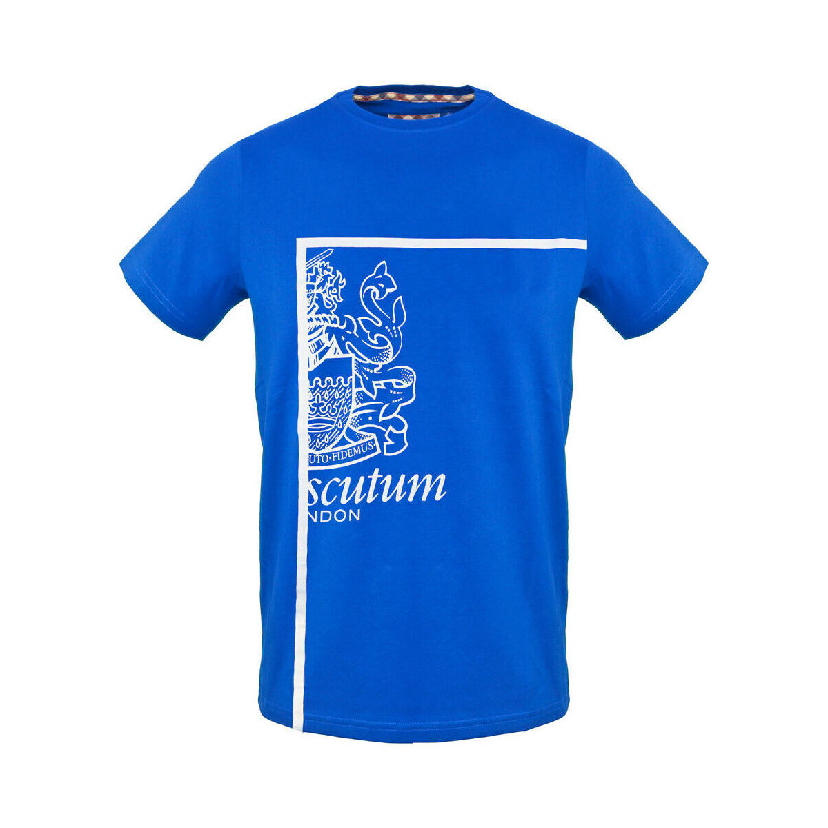 Textil Homem T-Shirt mangas curtas Aquascutum - tsia127 Azul