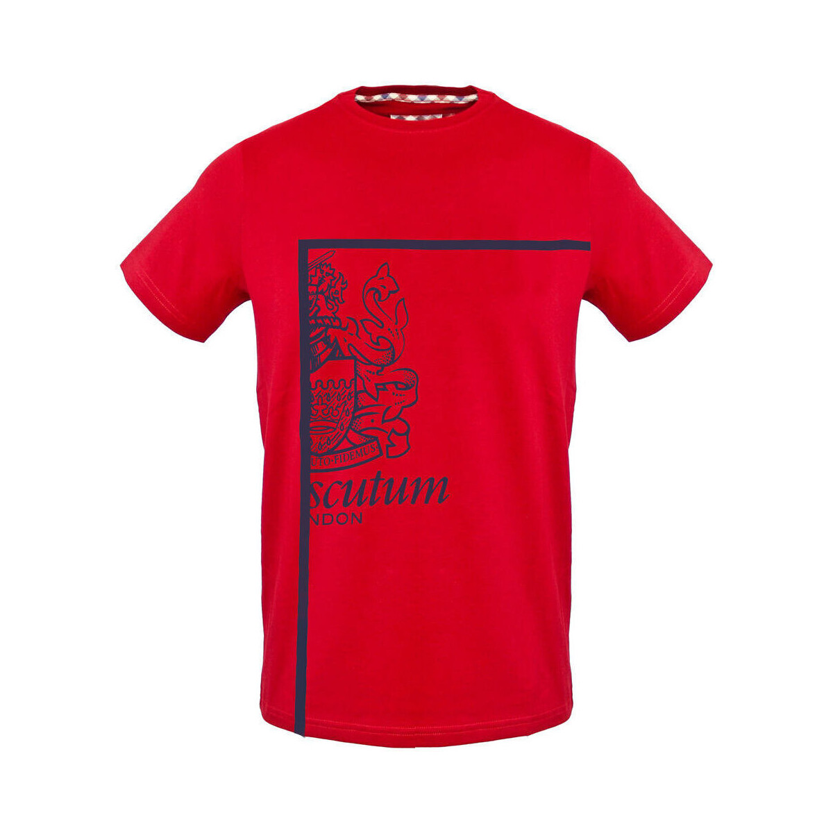 Textil Homem T-Shirt mangas curtas Aquascutum - tsia127 Vermelho