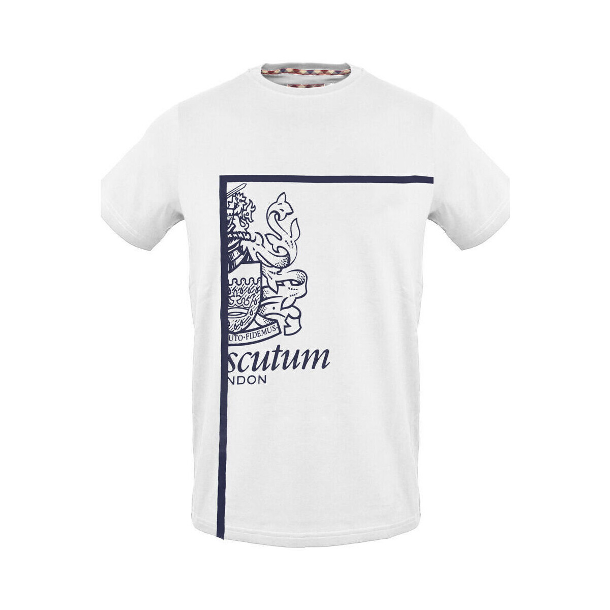 Textil Homem T-Shirt mangas curtas Aquascutum - tsia127 Branco