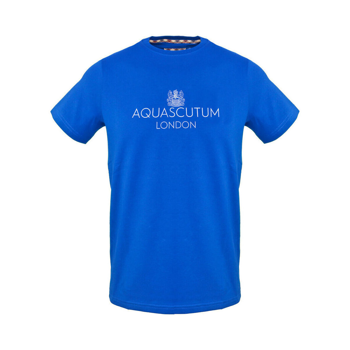 Textil Homem T-Shirt mangas curtas Aquascutum - tsia126 Azul