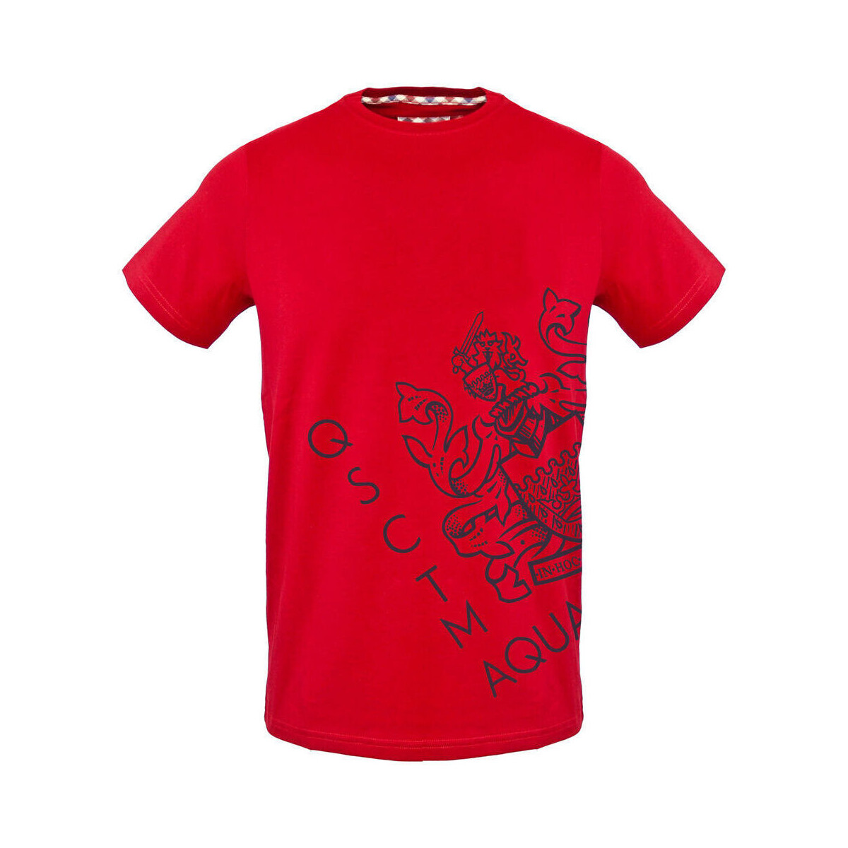 Textil Homem Eterna langarm hemd modern fit performance shirt stretch rot weiss kariert - tsia115 Vermelho