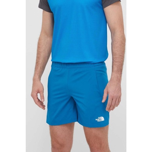 Textil Homem Shorts / Bermudas Ghyè_ Bnhgg Ss Croppedn NF0A87JNXIT1 Azul