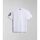 Textil Homem T-shirts e Pólos Napapijri S-AMUNDSEN NP0A4H6B-002 BRIGHT WHITE Branco