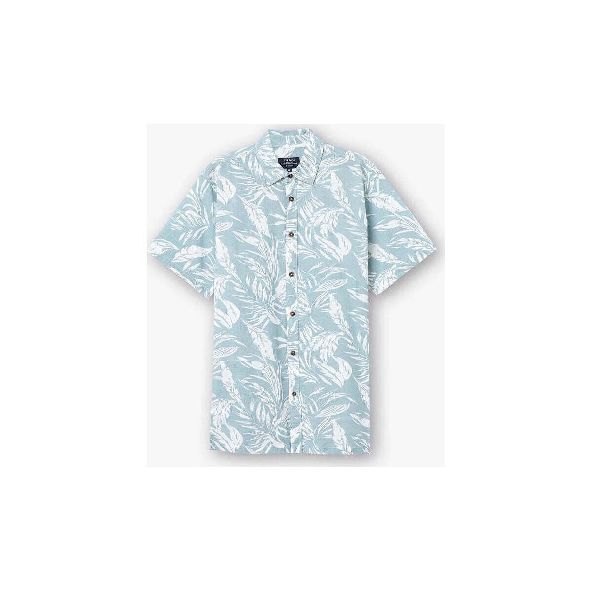 Textil Homem Camisas mangas comprida Tiffosi 10054176-742-4-1 Verde