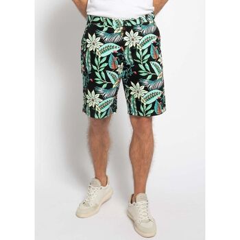 Textil Homem Shorts / Bermudas Botins / Botas Baixas - 155083 Preto