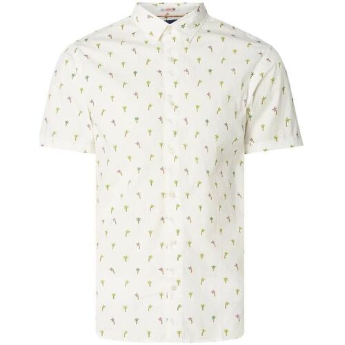 Textil Homem Camisas mangas comprida Scotch & Soda - 155249 Branco