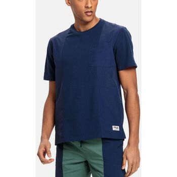 Textil Homem T-Shirt mangas curtas Fila - fam0370 Azul