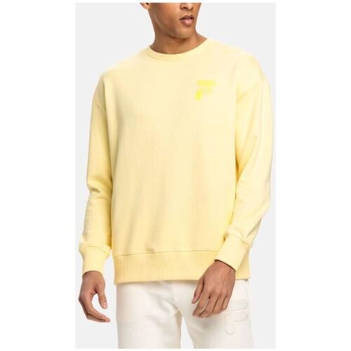 Textil Homem Sweats Fila - fam0332 Amarelo