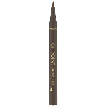 beleza Mulher Maquilhagem Sobrancelhas Catrice On Point Eyebrow Pencil - 40 Dark Brown Preto