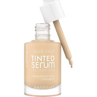 beleza Mulher Base rosto Catrice Nude Drop Tinted Serum Foundation - 004N Bege