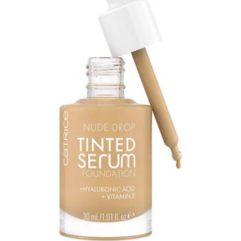 beleza Mulher Base rosto Catrice Nude Drop Tinted Serum Foundation - 040N Bege
