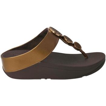 Sapatos Mulher Chinelos FitFlop  Ouro