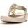 Sapatos Mulher Sandálias FitFlop  Ouro