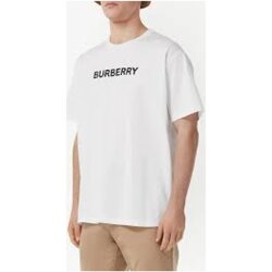 Textil Homem T-Shirt mangas curtas Burberry 8055309 Branco