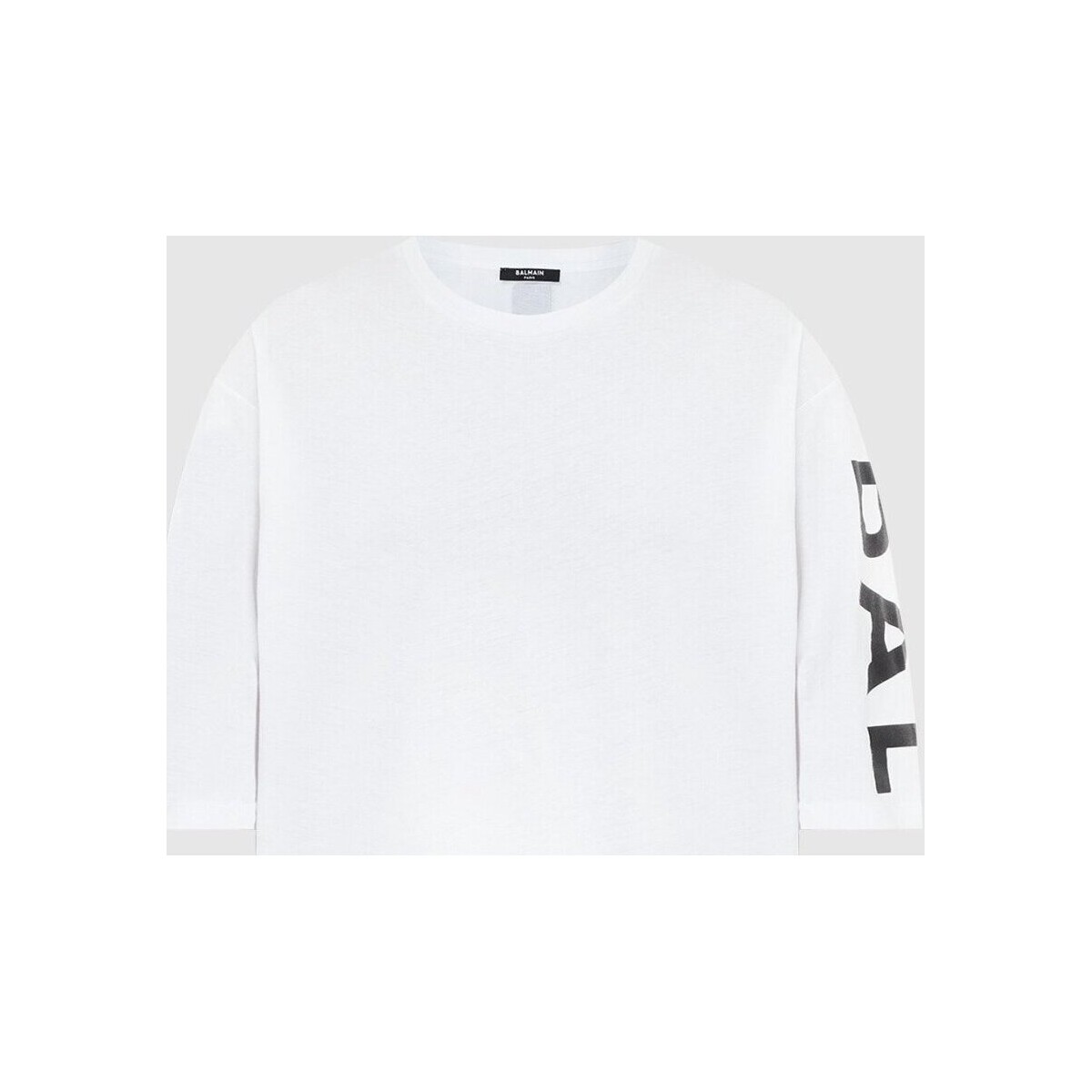 Textil Homem T-Shirt mangas curtas Balmain XH1EH015 BB15 Branco