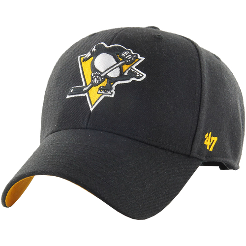 Acessórios Homem Boné '47 Brand NHL Pittsburgh Penguins Ballpark Cap Fitted Preto