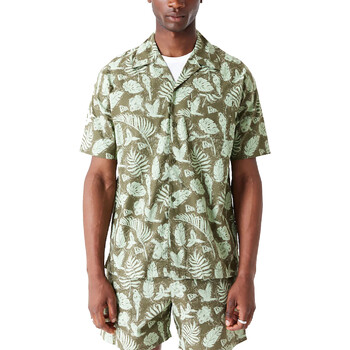 Textil Homem Camisas mangas curtas New-Era 60502649 Verde