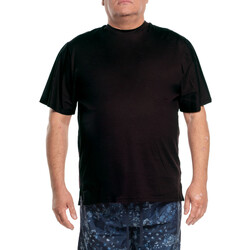 Textil Homem T-Shirt mangas curtas Max Fort P24462 Preto