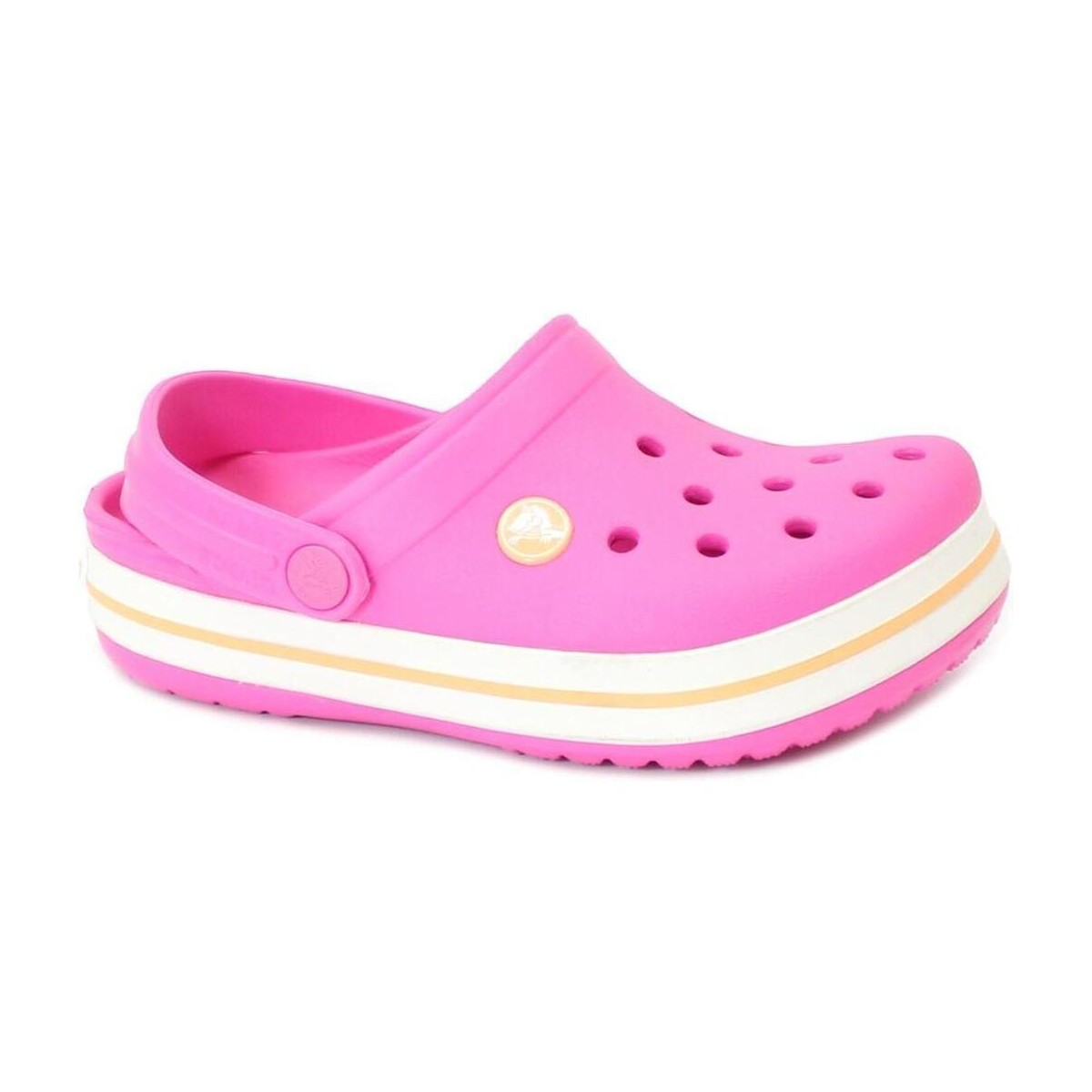 Sapatos Criança Chinelos bege Crocs CRO-RRR-204537-6QZ Rosa