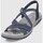 Sapatos Mulher Sandálias Skechers SANDALIA  REGGAE SLIM - TURN IT UP MARINO Azul