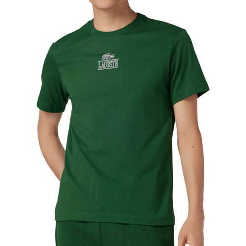 Textil Homem T-Shirt mangas curtas Lacoste  Verde