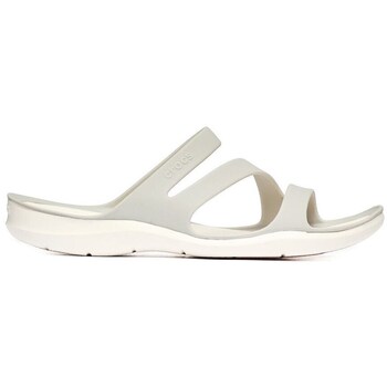Sapatos Mulher Chinelos Crocs Swiftwater Cinzento, Cor bege