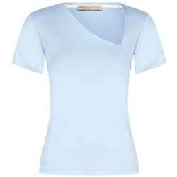 Textil Mulher T-shirts e Pólos Rinascimento CFC0119323003 Celeste